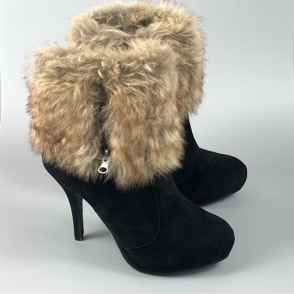 Nature Breeze Women’s High Heel Boots Size 7.5 - Picture 2 of 10